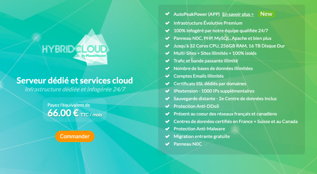 Avis PlanetHoster
