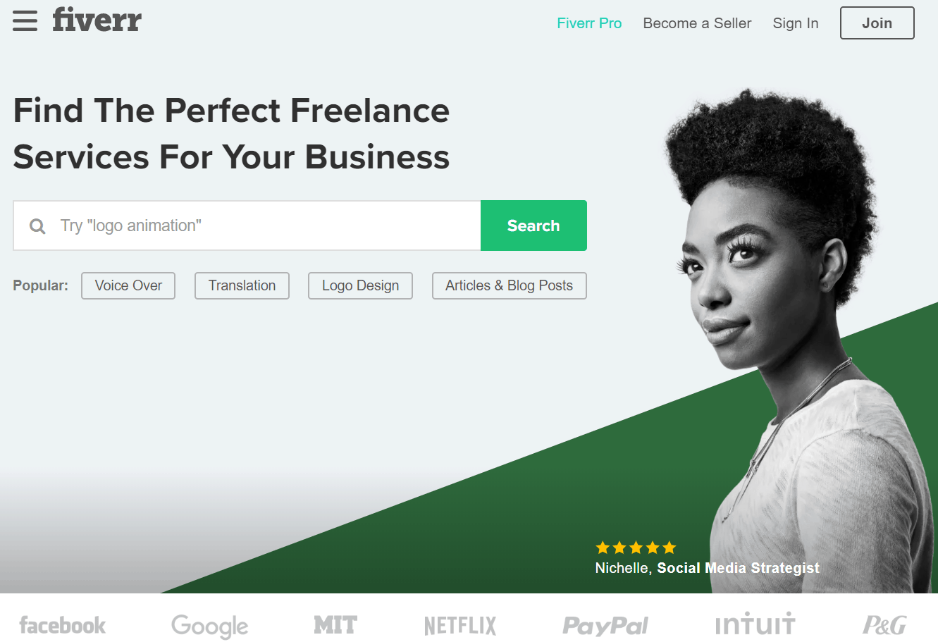 avis sur Fiverr 