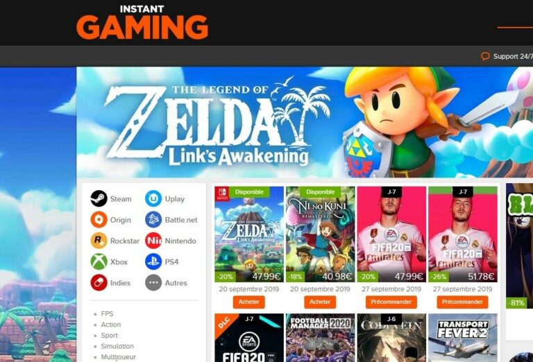 Instant Gaming avis et test estil digne de confiance 2024?