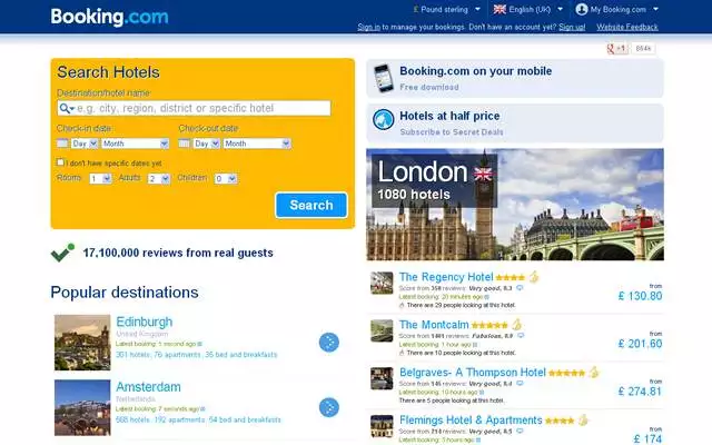 Booking.com Avis