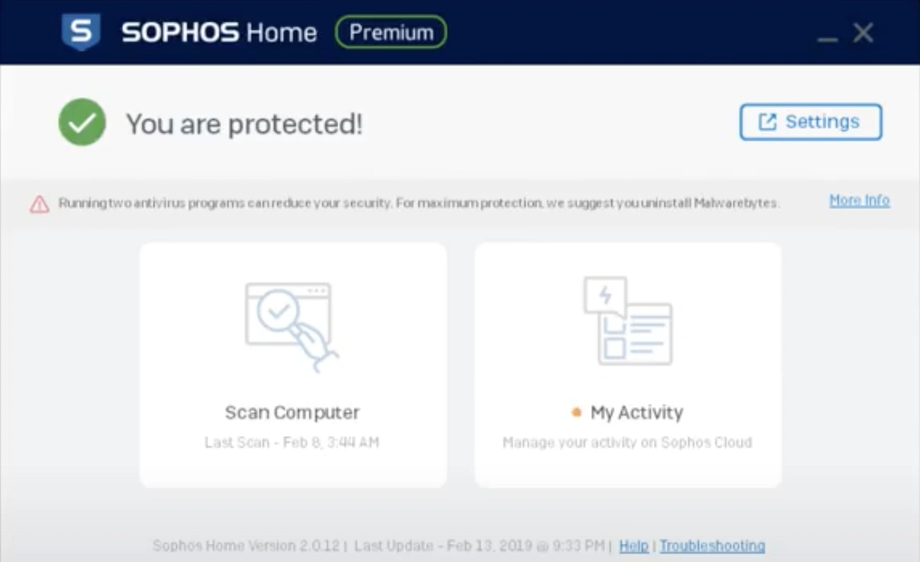 Sophos Home Free