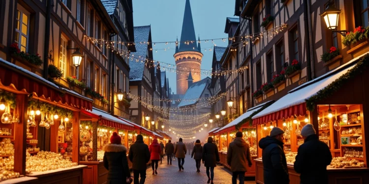 marché de Noël en France