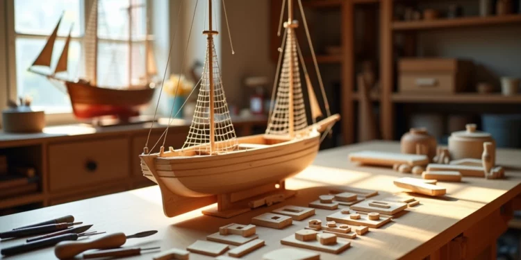 Maquette de Bateau