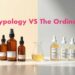 Typology vs The Ordinary